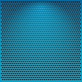 Blue metal grid Royalty Free Stock Photo