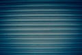 Blue metal roller shutter Royalty Free Stock Photo