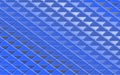 Blue metallic abstract background of triangles Royalty Free Stock Photo