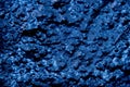 Blue metallic abstract rough wall background texture Royalty Free Stock Photo