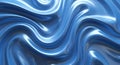 Blue Metallic Fluid Wave Background Royalty Free Stock Photo