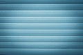 Blue metallic jalousie. Texture of corrugated metal surface. Dirty ribbed background with straight lines. Striped wall, space. Royalty Free Stock Photo