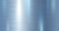 Blue metallic metal texture background vector illustration Royalty Free Stock Photo