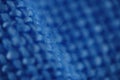 Blue micro fiber texture