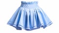 Blue Micro Mini Skirt For Women - Cosplay Dress Nightwear Babydoll Pleated Skirt