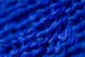 Blue microfiber Royalty Free Stock Photo