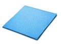 Blue microfiber duster Royalty Free Stock Photo