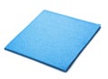 Blue microfiber duster