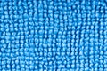 Blue microfiber textile texture Royalty Free Stock Photo