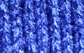 Blue Microfiber Texture in microscope Royalty Free Stock Photo
