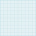 Blue millimeter paper background.