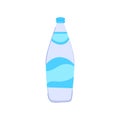 blue mineral water cartoon vector illustration