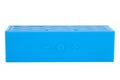 Blue mini portable speaker Royalty Free Stock Photo