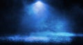 Blue misty dark background. Royalty Free Stock Photo