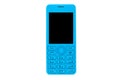 Blue mobile phone