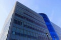 Blue modern building Royalty Free Stock Photo