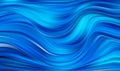 Blue Modern flow poster background. Abstract wavy color paint Liquid