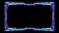 Blue Modern Twitch Overlay Stream Overlay Hd Screen Savers. Graphic motion