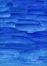 Blue monochrome brush strokes watercolor texture background
