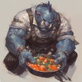 Blue Monster Chef: A Culinary Delight