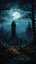 The Blue Moon Cemetery: A Forbidding Land of Ruins and Vampires