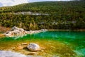 Blue moon Valley ,Baishui River landscape and Jade Dragon Snow Mountain Royalty Free Stock Photo