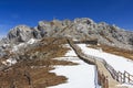 Blue Moon Valley Shika Snow Mountain at Shangri-La, Yunnan, China Royalty Free Stock Photo