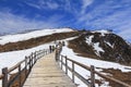 Blue Moon Valley Shika Snow Mountain at Shangri-La, Yunnan, China Royalty Free Stock Photo