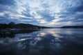 Blue morning over Lake of the Ozarks