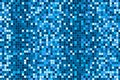 Blue mosaic background Royalty Free Stock Photo