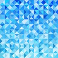 Blue Mosaic Background