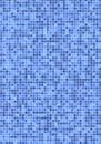 Blue mosaic tiles Royalty Free Stock Photo