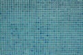 Blue mosaic tiles background Royalty Free Stock Photo