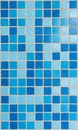 Blue mosaic tiles Royalty Free Stock Photo