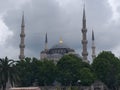 Blue Mosk in Istanbul Royalty Free Stock Photo
