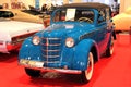 Blue Moskvitch-401 (1949). Royalty Free Stock Photo