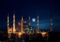 The Blue Mosque Royalty Free Stock Photo