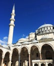 Blue Mosque from another view - summer 2015 Royalty Free Stock Photo