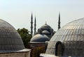 Blue Mosque from Aya Sofia Royalty Free Stock Photo