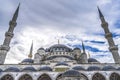 Blue Mosque Dome Minarets Istanbul Turkey