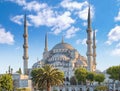Blue mosque in Instanbul, Turkey Royalty Free Stock Photo