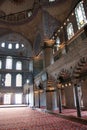 Blue Mosque interior Royalty Free Stock Photo