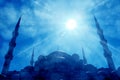 Blue Mosque in istanbul Royalty Free Stock Photo