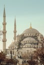 The Blue Mosque Istanbul, Turkey. Sultanahmet Camii. Royalty Free Stock Photo