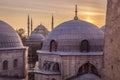 Blue Mosque Istanbul Turkey Sunset View Royalty Free Stock Photo