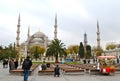 Blue mosque, Istanbul, Turkey. Royalty Free Stock Photo