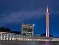 Blue mosque jakarta Royalty Free Stock Photo