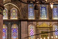 Blue Mosque Lights Basilica Stained Glass Istanbul Turkey