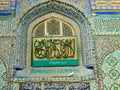 The Blue Mosque of Mazar-e Sharif in Afghanistan Royalty Free Stock Photo