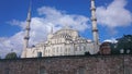 Blue Mosque, minaret Sultanahmet Camii , Istanbul, Turkey Royalty Free Stock Photo